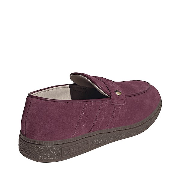alternate view Womens adidas Handball Spezial Loafer - Maroon / Maroon / GumALT4
