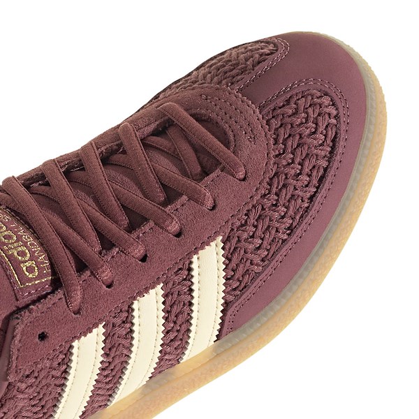 alternate view Womens adidas Handball Spezial Crochet Athletic Shoe - Quiet Crimson / Warm Vanilla / GumALT2B