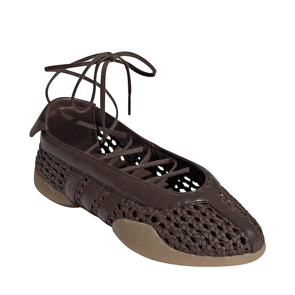 alternate view Womens adidas Taekwondo Mei Ballet Flat - Brown / Brown / GumALT5