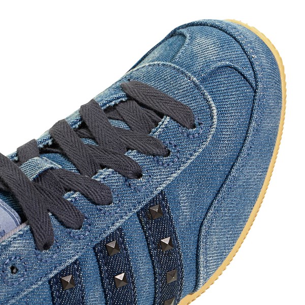 alternate view Womens adidas Japan Athletic Shoe - Denim / Orange TintALT2B