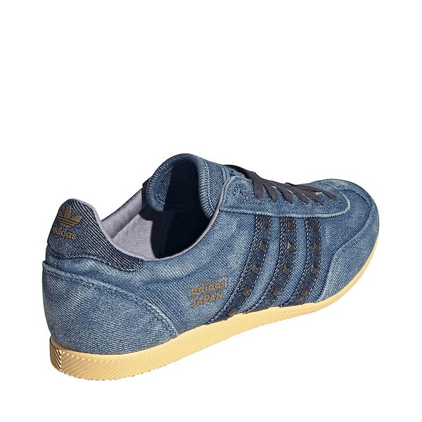 alternate view Womens adidas Japan Athletic Shoe - Denim / Orange TintALT4