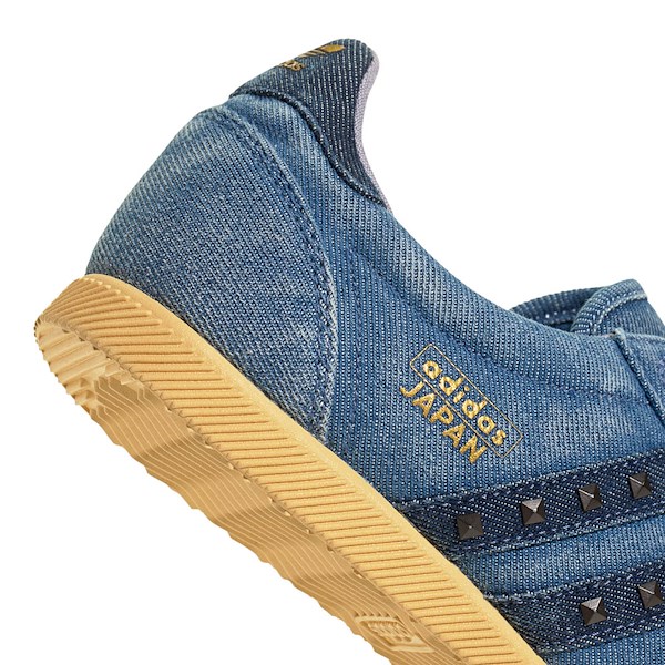 alternate view Womens adidas Japan Athletic Shoe - Denim / Orange TintALT4B