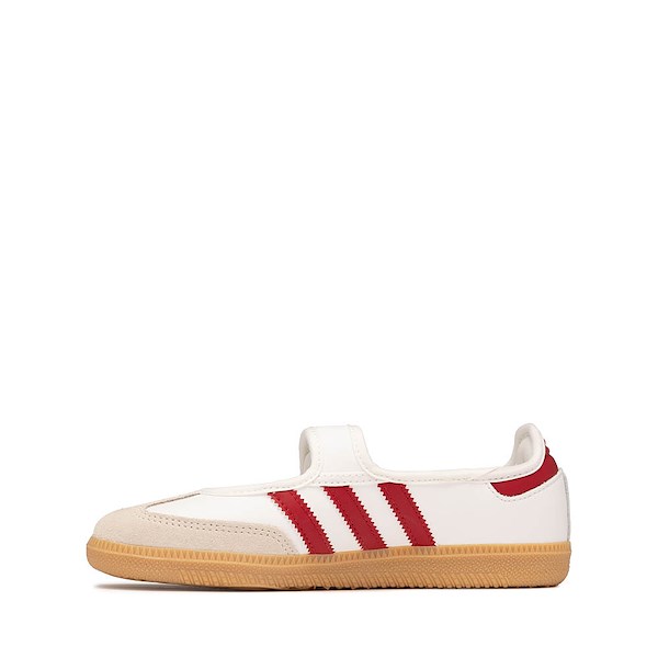 alternate view adidas Samba Jane Athletic Shoe - Big Kid - Cloud White / Team Victory Red / GumALT1