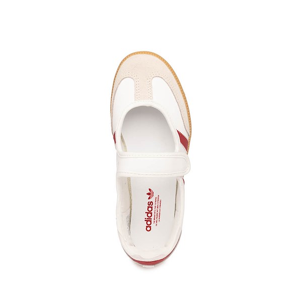 alternate view adidas Samba Jane Athletic Shoe - Big Kid - Cloud White / Team Victory Red / GumALT2