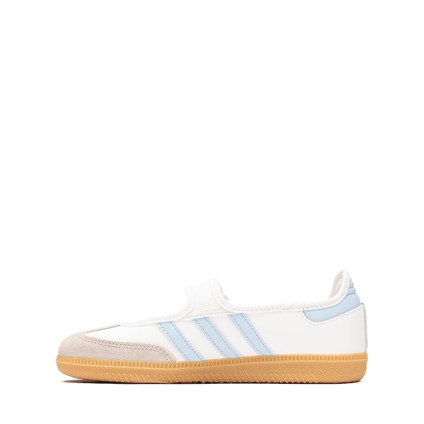 alternate view adidas Samba Jane Athletic Shoe - Little Kid - Cloud White / Clear Sky / GumALT1