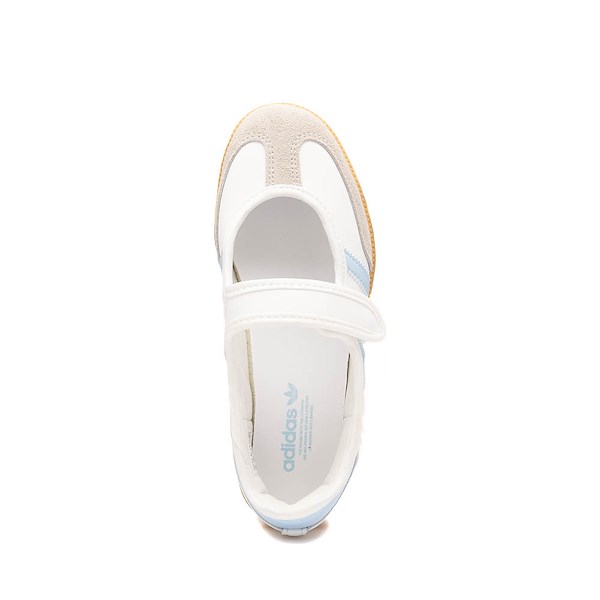 alternate view adidas Samba Jane Athletic Shoe - Little Kid - Cloud White / Clear Sky / GumALT2