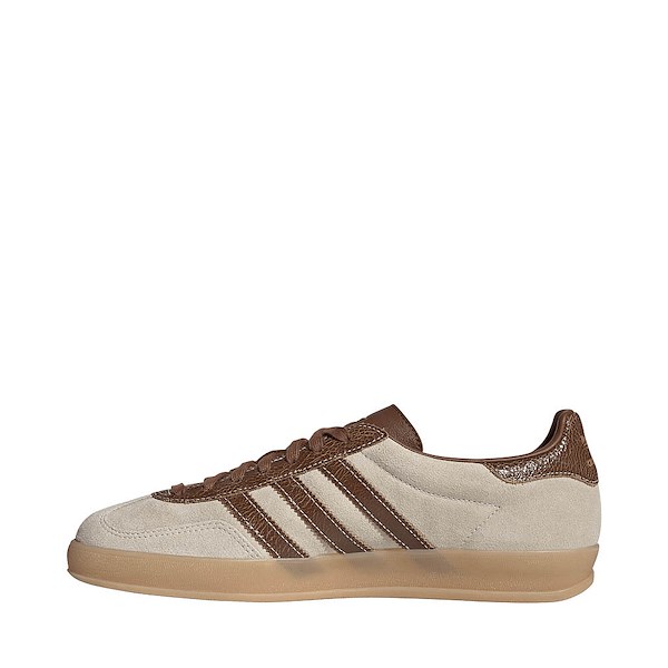 alternate view Mens adidas Gazelle Indoor Athletic Shoe - Off White / Preloved Brown / GUM4ALT1