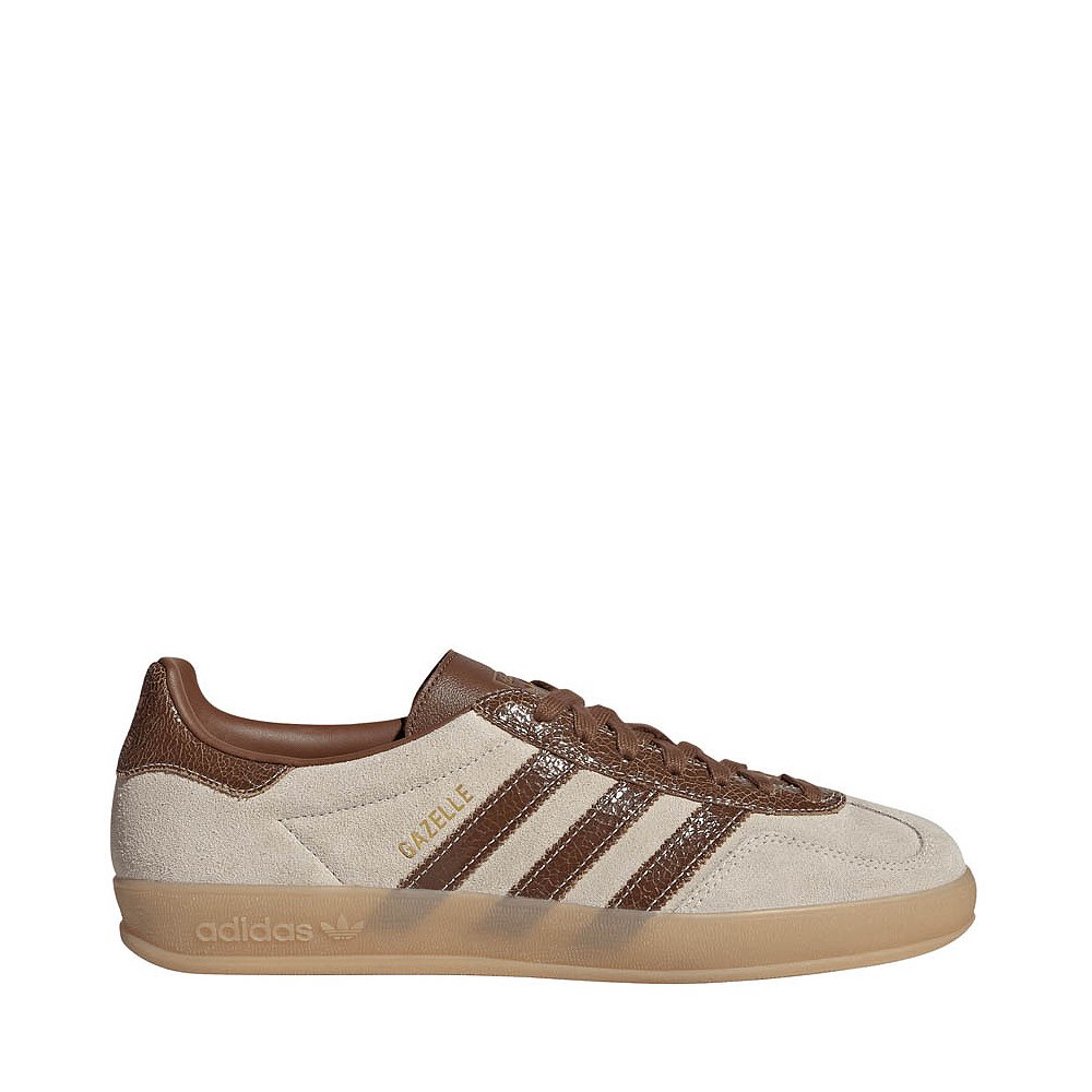 Mens adidas Gazelle Indoor Athletic Shoe - Off White / Preloved Brown / GUM4