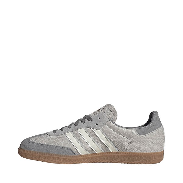 alternate view Mens adidas Samba OG Snake Suede Athletic Shoe - Grey Two / Off White / GumALT1-2