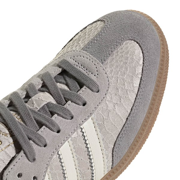 alternate view Mens adidas Samba OG Snake Suede Athletic Shoe - Grey Two / Off White / GumALT2B