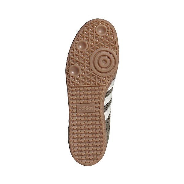 alternate view Mens adidas Samba OG Snake Suede Athletic Shoe - Focus Olive / Off White / GumALT3