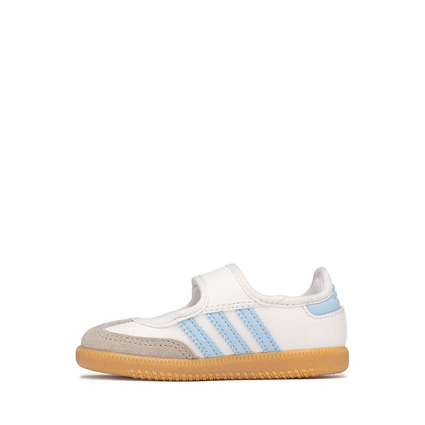 alternate view adidas Samba Jane Sneaker - Baby / Toddler - Cloud White / Clear Sky / GumALT1