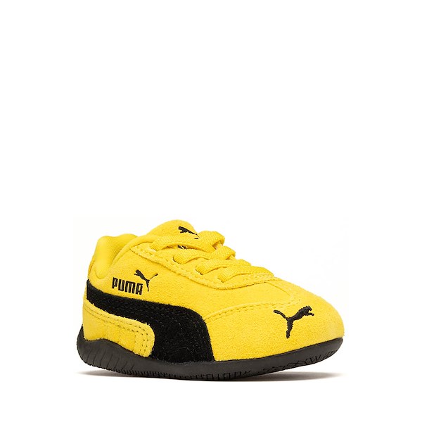 alternate view PUMA Speedcat OG Athletic Shoe - Baby / Toddler - Pel&eacute; Yellow / PUMA BlackALT5