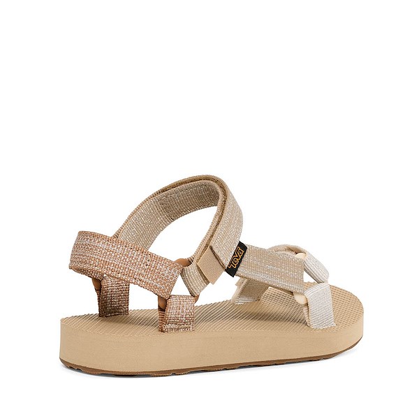 alternate view Teva Original Universal Metallic Sandal - Little Kid / Big Kid - Neutral MulticolorALT4