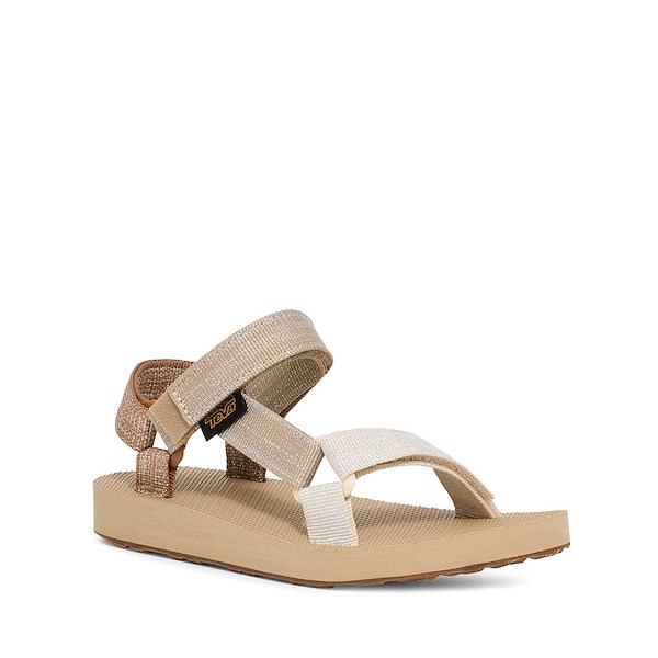 alternate view Teva Original Universal Metallic Sandal - Little Kid / Big Kid - Neutral MulticolorALT5