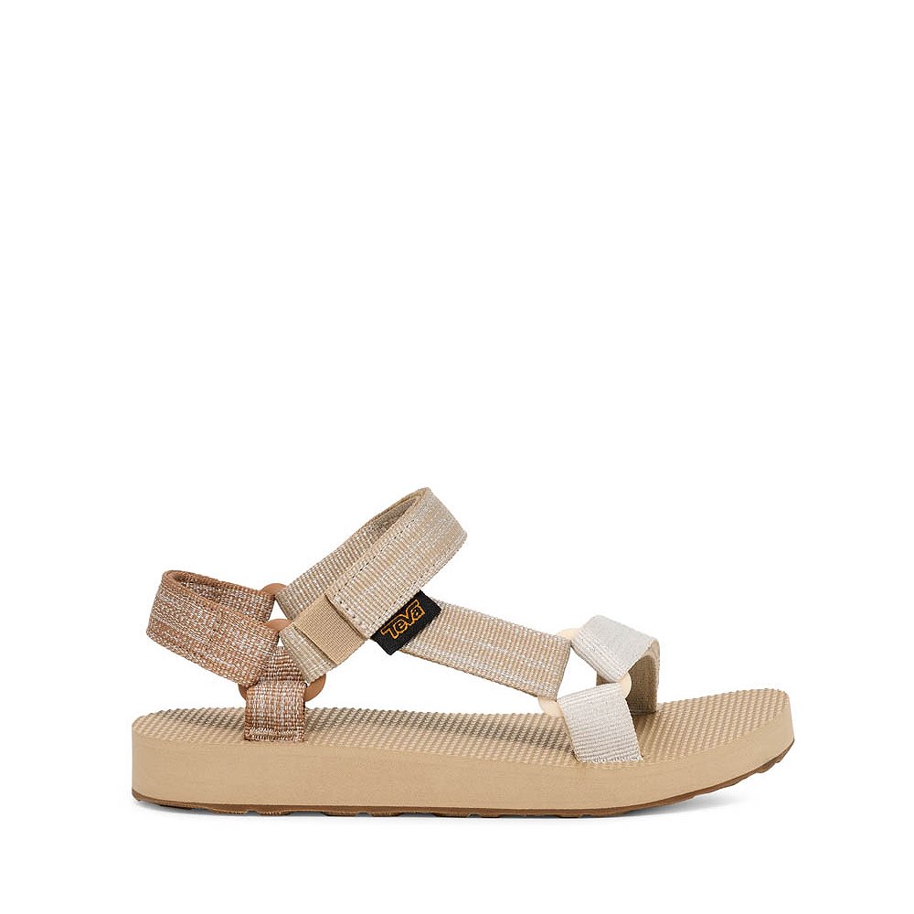 Teva Original Universal Metallic Sandal - Little Kid / Big Kid - Neutral Multicolor