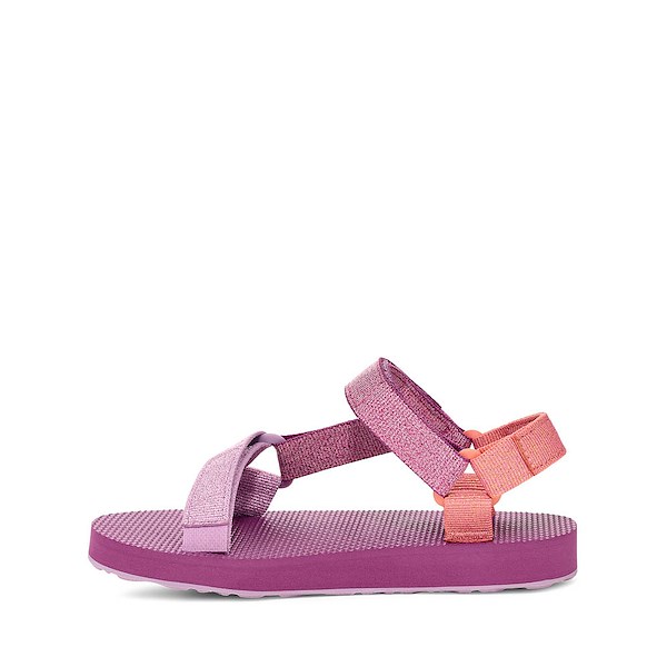 alternate view Teva Original Universal Metallic Sandal - Little Kid / Big Kid - Pink / Purple MulticolorALT1