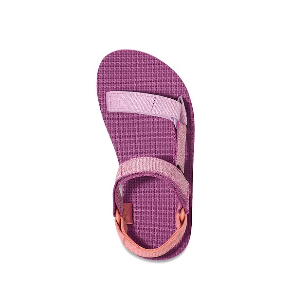 alternate view Teva Original Universal Metallic Sandal - Little Kid / Big Kid - Pink / Purple MulticolorALT2