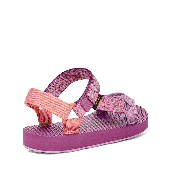 alternate view Teva Original Universal Metallic Sandal - Little Kid / Big Kid - Pink / Purple MulticolorALT4