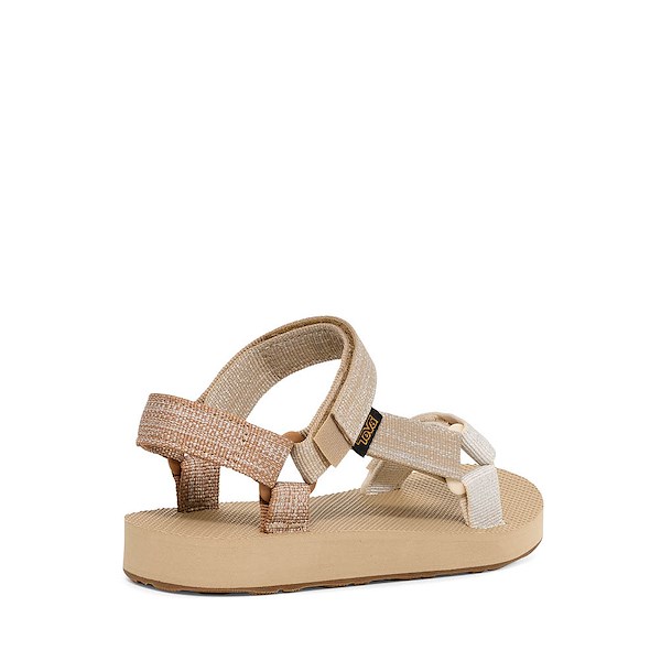 alternate view Teva Original Universal Metallic Sandal - Toddler / Little Kid - Neutral MulticolorALT4