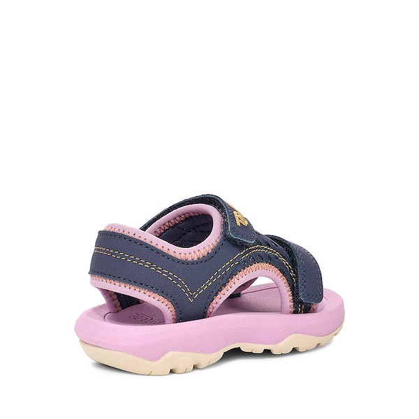 alternate view Teva Original Universal Metallic Sandal - Toddler / Little Kid - Pink / Purple MulticolorALT4