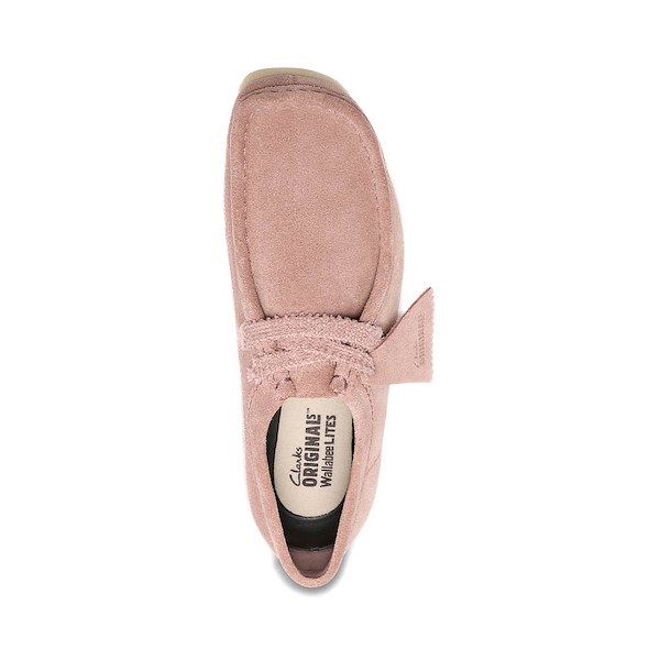 alternate view Womens Clarks Wallabee Lite Casual Shoe - Dusty PinkALT2
