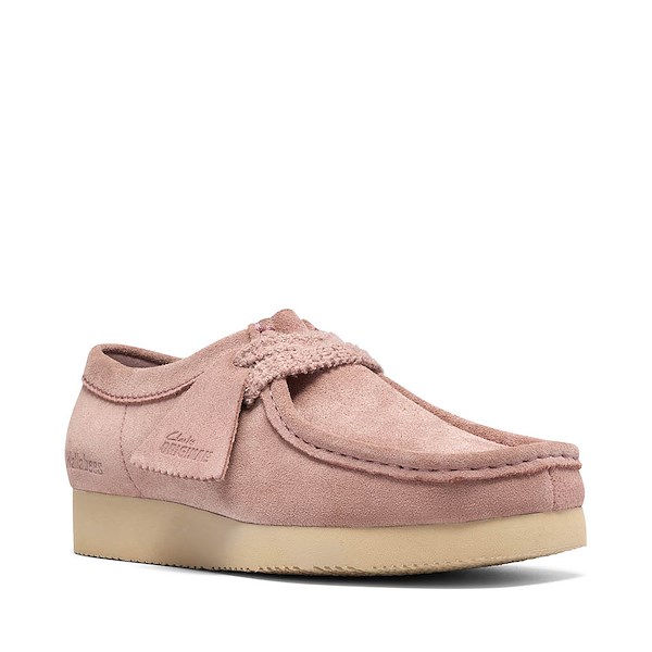 alternate view Womens Clarks Wallabee Lite Casual Shoe - Dusty PinkALT5