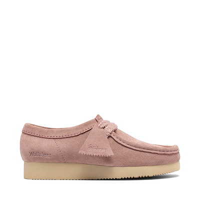 Main view of Womens Clarks Wallabee Lite Casual Shoe - Dusty Pink