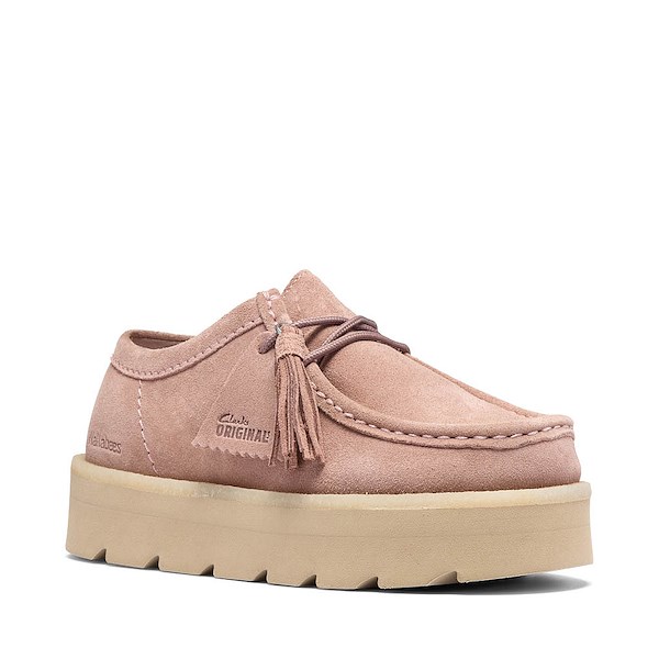 alternate view Womens Clarks Meare Walla Casual Shoe - Dusty PinkALT5