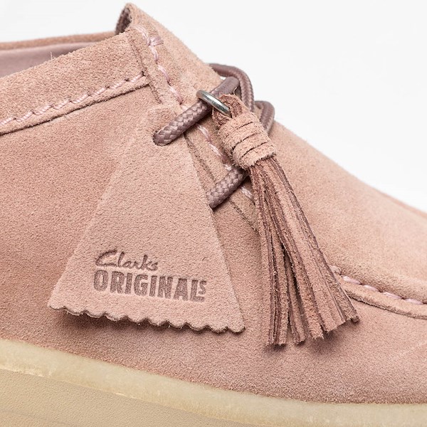 alternate view Womens Clarks Meare Walla Casual Shoe - Dusty PinkALT5B