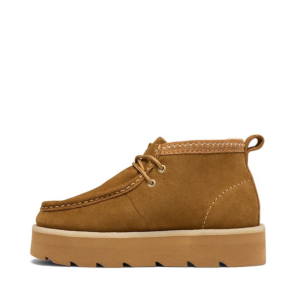 alternate view Womens Clarks Meare Walla Mid Boot - Brown InterestALT1