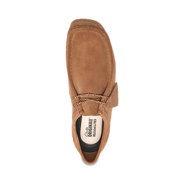 alternate view Mens Clarks Wallabee Lite Casual Shoe - ColaALT2