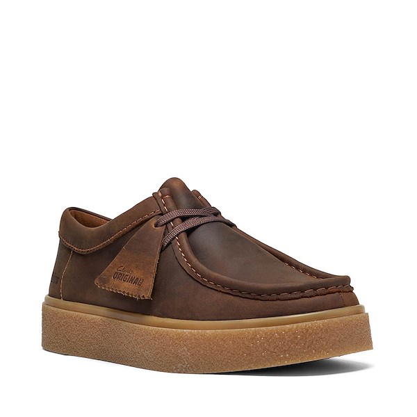 alternate view Mens Clarks Originals Boxbee Walla Casual Shoe - BeeswaxALT5