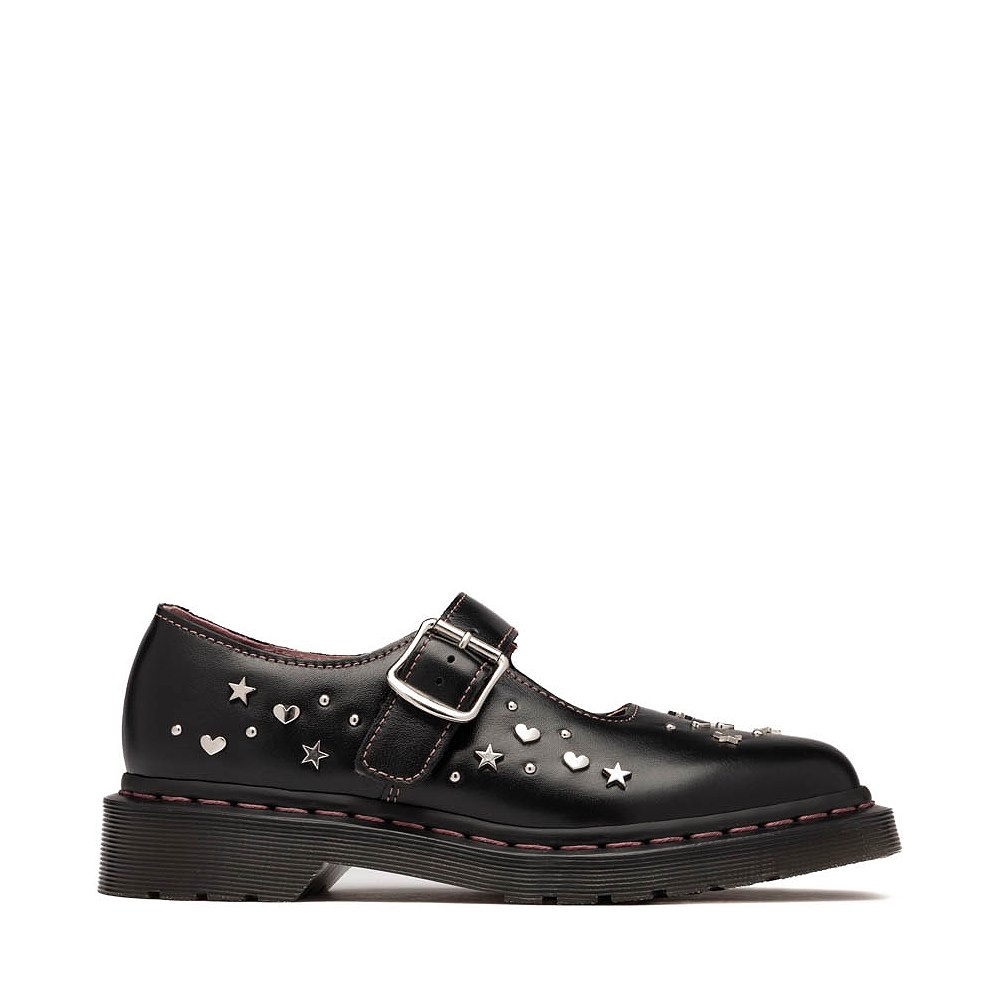 Womens Dr. Martens Mariel II Hearts + Stars Mary Jane Shoe - Black