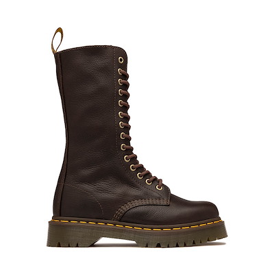 Main view of Womens Dr. Martens 1B99 Bex 14 Eye Boot - Dark Brown