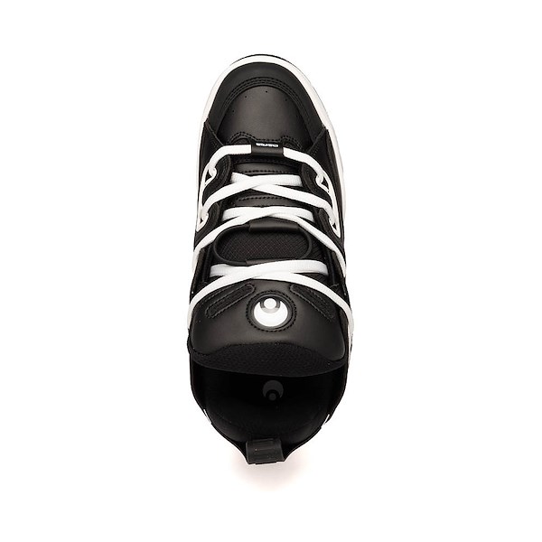 alternate view Mens Osiris D3 2001 Skate Shoe - Black / White / RedALT2