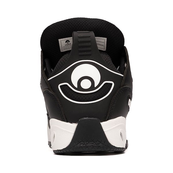 alternate view Mens Osiris D3 2001 Skate Shoe - Black / White / RedALT4