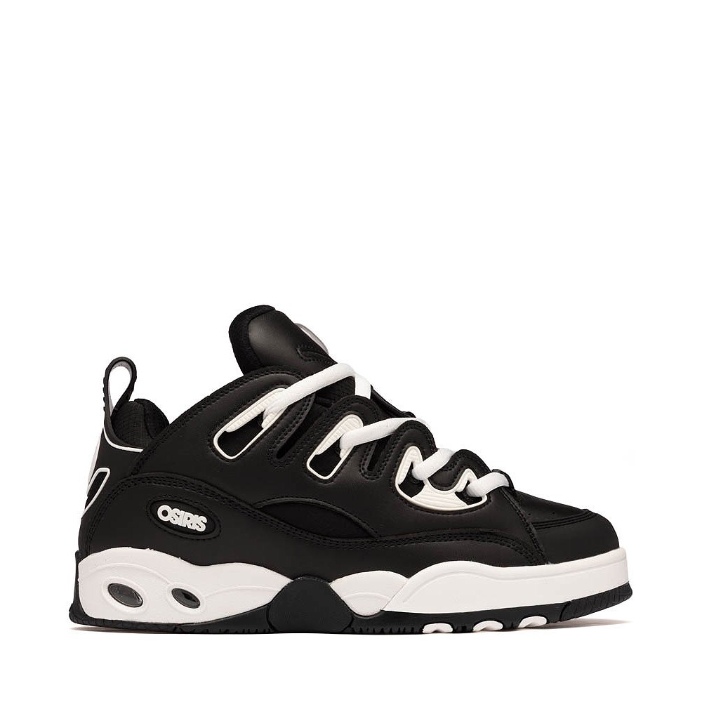 Mens Osiris D3 2001 Skate Shoe - Black / White / Red