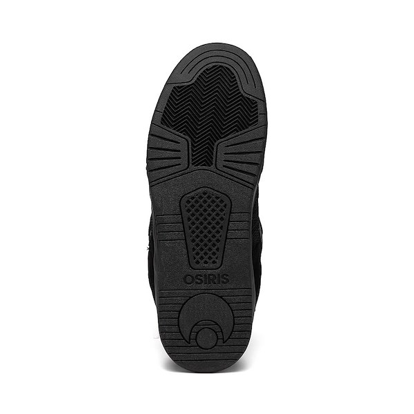 alternate view Mens Osiris Pixel Skate Shoe - Black / Black / BlackALT3