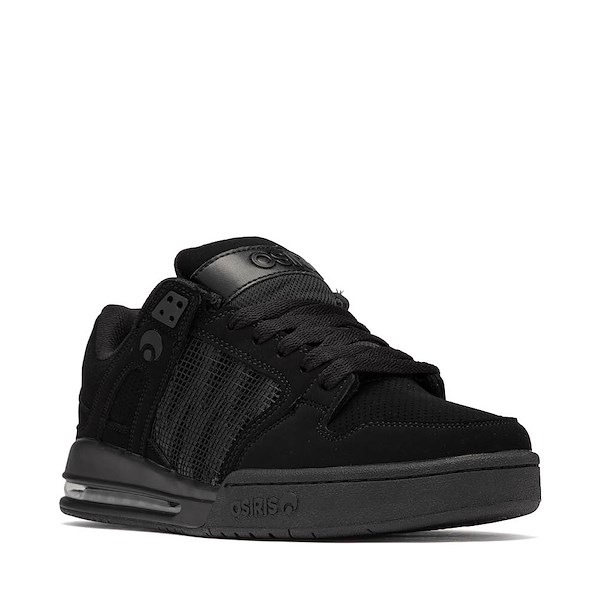 alternate view Mens Osiris Pixel Skate Shoe - Black / Black / BlackALT5