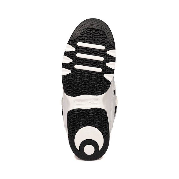 alternate view Mens Osiris D3 OG Skate Shoe - White / BlackALT3