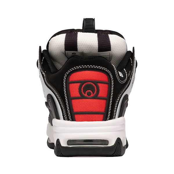 alternate view Mens Osiris D3 E Skate Shoe - Black / White / BlackALT4