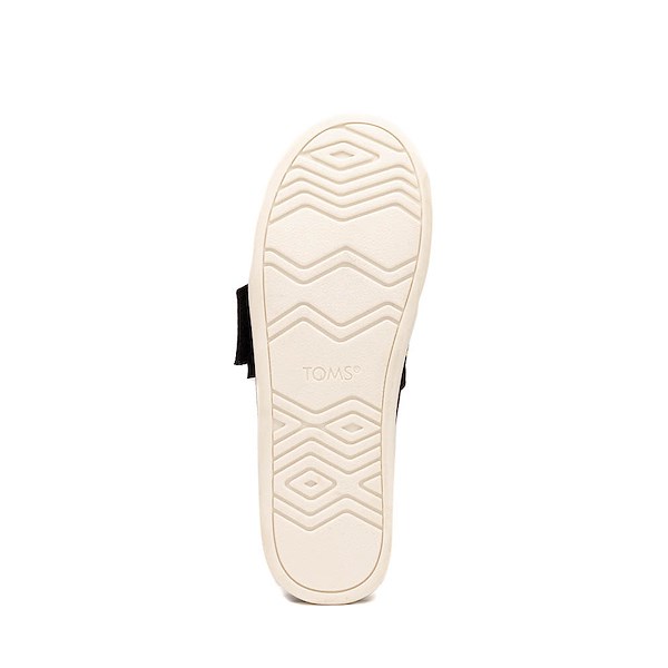 alternate view TOMS Alpargata Classic Shoe - Little Kid / Big Kid - BlackALT3