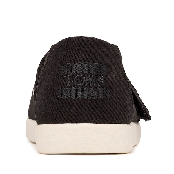alternate view TOMS Alpargata Classic Shoe - Little Kid / Big Kid - BlackALT4