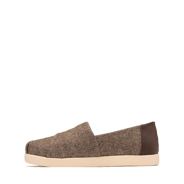 alternate view TOMS Alpargata Classic Shoe - Little Kid / Big Kid - Hot CocoaALT1