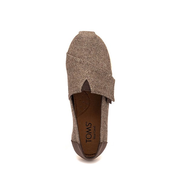 alternate view TOMS Alpargata Classic Shoe - Little Kid / Big Kid - Hot CocoaALT2