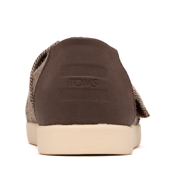 alternate view TOMS Alpargata Classic Shoe - Little Kid / Big Kid - Hot CocoaALT4
