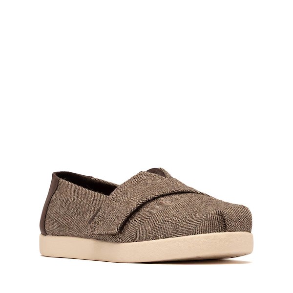 alternate view TOMS Alpargata Classic Shoe - Little Kid / Big Kid - Hot CocoaALT5
