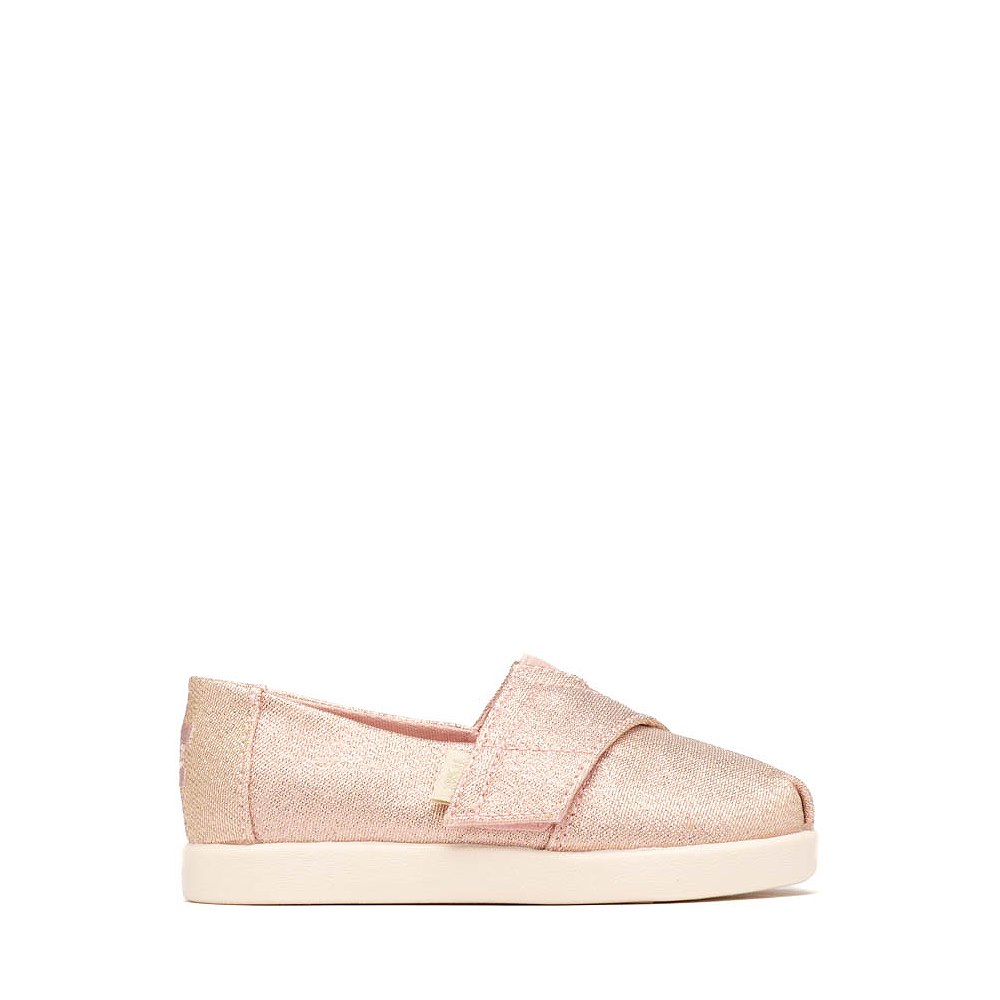 TOMS Alpargata Classic Shoe - Baby / Toddler / Little Kid - Pink Quartz Iridescent