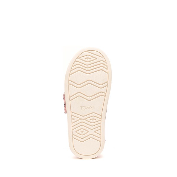 alternate view TOMS Alpargata Classic Shoe - Baby / Toddler / Little Kid - Pink Quartz FloralALT3